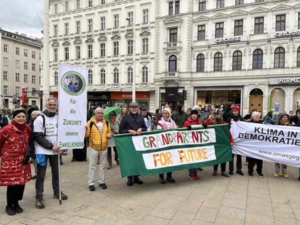 Climate strike in Vienna, Austria