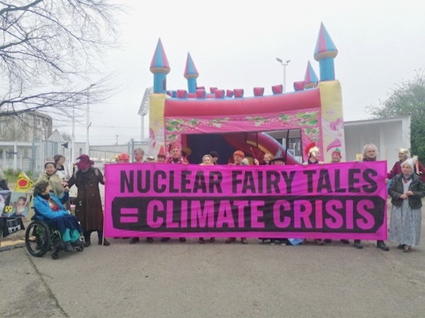 Update from Grandparents for Climate Flanders, Belgium: Two manifestations in Brussels: nuclear power and fossil fuels.