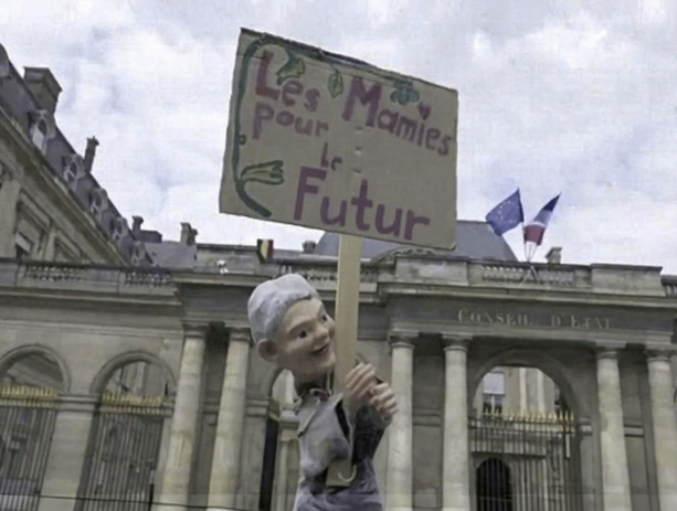 The “Mamies pour le futur” are making their voices heard on the streets of Paris